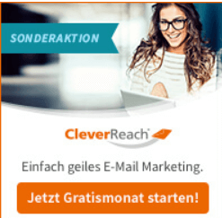 CleverReach Emailanbieter Werbegrafik