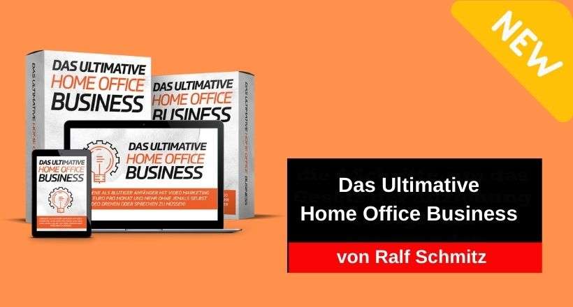 Das ultimative Home Office Business, eine neue Strategie von Raf Schmitz