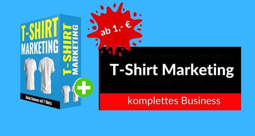 T-Shirt Business Videokurs komplettes Business
