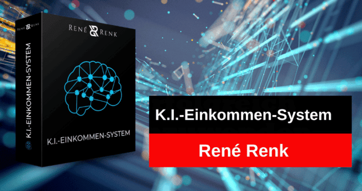 K.I.-Einkommen-System von René Renk, Blogbild mit Produktcover