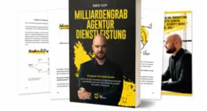 Buchcover Miliardengrab Agenturdienstleistung