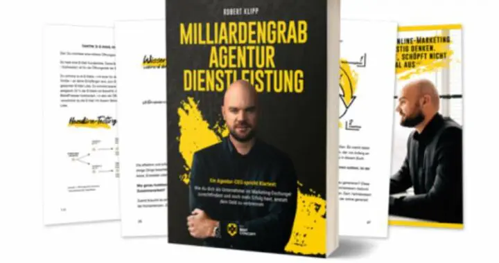 Buchcover Miliardengrab Agenturdienstleistung